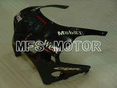 HONDA CBR 250RR MC22 1990-1998 Injection ABS Fairing - West - Black White - MFS4569 - Fairings Kit