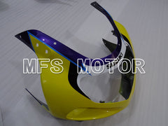 Suzuki GSXR750 2000-2003 Injection ABS Fairing - Factory Style - Yellow Purple - MFS6959 - Fairings Kit