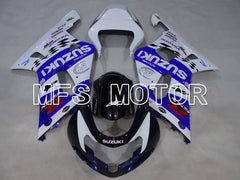 Suzuki GSXR750 2000-2003 Injection ABS Fairing - MOTUL - White Blue - MFS6960 - Fairings Kit