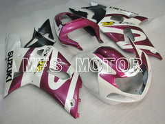 Suzuki GSXR600 2001-2003 Injection ABS Fairing - Factory Style - White Purple - MFS2193 - Fairings Kit