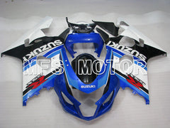 Suzuki GSXR600 GSXR750 2004-2005 Injection ABS Fairing - Factory Style - Black Blue White - MFS2257 - Fairings Kit