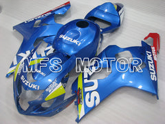 Suzuki GSXR600 GSXR750 2004-2005 Injection ABS Fairing - MOTUL - Blue - MFS2289 - Fairings Kit