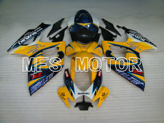 Suzuki GSXR600 GSXR750 2006-2007 Injection ABS Fairing - Corona - Blue Yellow - MFS2324 - Fairings Kit