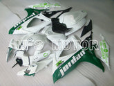 Suzuki GSXR600 GSXR750 2006-2007 Injection ABS Fairing - Jordan - Green White - MFS2344 - Fairings Kit