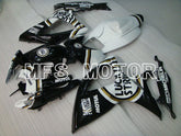Suzuki GSXR600 GSXR750 2006-2007 Injection ABS Fairing - Lucky Strike - Black White - MFS2349 - Fairings Kit