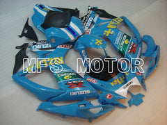 Suzuki GSXR600 GSXR750 2006-2007 Injection ABS Fairing - Rizla+ - Blue - MFS2367 - Fairings Kit