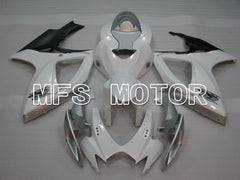 Suzuki GSXR600 GSXR750 2006-2007 Injection ABS Fairing - Factory Style - White - MFS2380 - Fairings Kit