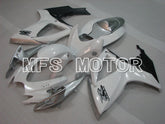 Suzuki GSXR600 GSXR750 2006-2007 Injection ABS Fairing - Factory Style - White - MFS2380 - Fairings Kit