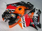Honda CBR600RR 2005-2006 Injection ABS Fairing - Repsol - Orange Red Black - MFS2388 - Fairings Kit