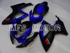 Suzuki GSXR600 GSXR750 2006-2007 Injection ABS Fairing - Factory Style - Blue Black - MFS2396 - Fairings Kit