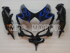 Suzuki GSXR600 GSXR750 2008-2010 Injection ABS Fairing - Flame - Blue - MFS2422 - Fairings Kit