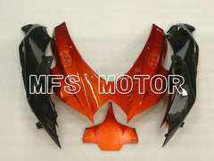 Suzuki GSXR600 GSXR750 2008-2010 Injection ABS Fairing - Factory Style - Black Orange - MFS2435 - Fairings Kit