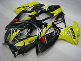 Suzuki GSXR600 GSXR750 2008-2010 Injection ABS Fairing - Factory Style - Black Yellow - MFS2441 - Fairings Kit
