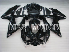 Suzuki GSXR600 GSXR750 2008-2010 Injection ABS Fairing - Factory Style - Black - MFS2464 - Fairings Kit