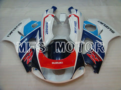Suzuki GSXR600 1997-2000 ABS Fairing - Factory Style - Blue White - MFS2564 - Fairings Kit