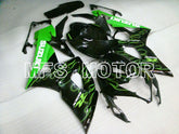 Suzuki GSXR1000 2005-2006 Injection ABS Fairing - Flame - Black Green - MFS2624 - Fairings Kit