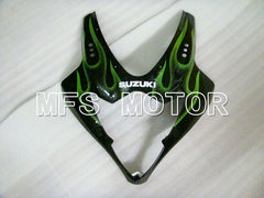 Suzuki GSXR1000 2005-2006 Injection ABS Fairing - Flame - Black Green - MFS2624 - Fairings Kit