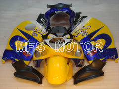 Suzuki GSXR1300 Hayabusa 1999-2007 Injection ABS Fairing - Corona - Yellow Blue - MFS2770 - Fairings Kit