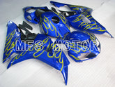 Honda CBR1000RR 2006-2007 Injection ABS Fairing - Flame - Blue - MFS2885 - Fairings Kit