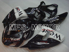 Honda CBR1000RR 2006-2007 Injection ABS Fairing - West - Black - MFS2904 - Fairings Kit