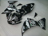Yamaha YZF-R1 2009-2011 Injection ABS Fairing - FIAT - Black White - MFS3377 - Fairings Kit
