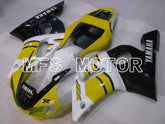 Yamaha YZF-R6 1998-2002 Injection ABS Fairing - Factory Style - Black White Yellow - MFS3511 - Fairings Kit