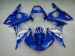 Yamaha YZF-R6 2003-2004 Injection ABS Fairing - Factory Style - Blue White - MFS3555 - Fairings Kit