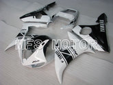 Yamaha YZF-R6 2003-2004 Injection ABS Fairing - Factory Style - White Black - MFS3602 - Fairings Kit