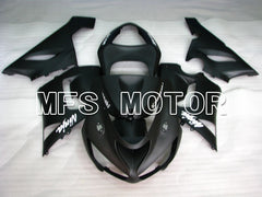 Kawasaki NINJA ZX6R 2005-2006 Injection ABS Fairing - Factory Style - Black Matte - MFS3753 - Fairings Kit