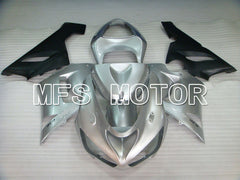 Kawasaki NINJA ZX6R 2005-2006 Injection ABS Fairing - Factory Style - Silver - MFS3755 - Fairings Kit