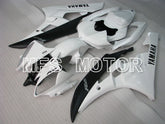 Yamaha YZF-R6 2006-2007 Injection ABS Fairing - Factory Style - White Black Matte - MFS3756 - Fairings Kit