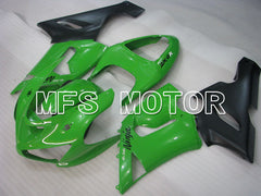 Kawasaki NINJA ZX6R 2005-2006 Injection ABS Fairing - Factory Style - Green - MFS3768 - Fairings Kit