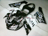 Kawasaki NINJA ZX6R 2005-2006 Injection ABS Fairing - West - Black White - MFS3814 - Fairings Kit