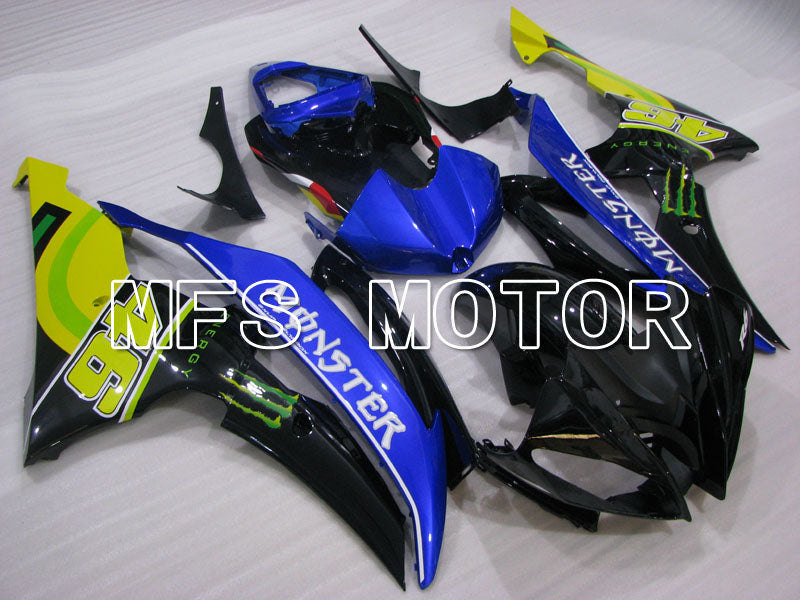 Yamaha YZF-R6 2008-2016 Injection ABS Fairing - Monster - Blue Black - MFS3864 - Fairings Kit