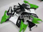 Kawasaki NINJA ZX10R 2008-2010 Injection ABS Fairing - Factory Style - Black Green White - MFS4055 - Fairings Kit