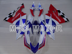 Ducati 1199 2011-2014 Injection ABS Fairing - Factory Style - Red White Blue - MFS4096 - Fairings Kit