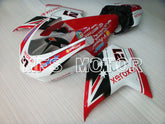 Ducati 848 / 1098 / 1198 2007-2011 Injection ABS Fairing - Xerox - Red White - MFS4103 - Fairings Kit