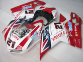 Ducati 848 / 1098 / 1198 2007-2011 Injection ABS Fairing - Xerox - Red White - MFS4109 - Fairings Kit