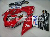 Ducati 848 / 1098 / 1198 2007-2011 Injection ABS Fairing - FILA - Red Black - MFS4119 - Fairings Kit