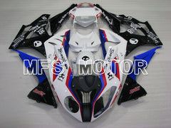 BMW S1000RR 2009-2014 Injection ABS Fairing - Factory Style - Black White Blue - MFS4160 - Fairings Kit
