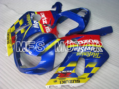 Suzuki GSXR1000 2000-2002 Injection ABS Fairing - Movistar - Blue Yellow - MFS4254 - Fairings Kit