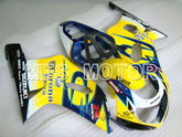 Suzuki GSXR1000 2000-2002 Injection ABS Fairing - Corona - Blue Yellow - MFS4379 - Fairings Kit