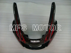 Yamaha YZF1000R 1997-2007 ABS Fairing - Flame- Black Red - MFS4381 - Fairings Kit