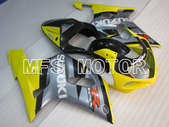 Suzuki GSXR1000 2000-2002 Injection ABS Fairing - Factory Style - Yellow Gray - MFS4387 - Fairings Kit