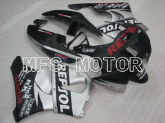 Honda CBR900RR 919 1998-1999 ABS Fairing - Repsol - Black Silver Matte - MFS4437 - Fairings Kit