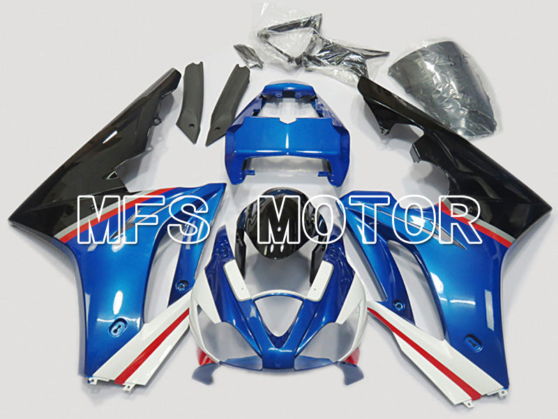 Triumph Daytona 675 2006-2008 Injection ABS Fairing - Factory Style - Black Blue - MFS4516 - Fairings Kit