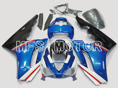 Triumph Daytona 675 2006-2008 Injection ABS Fairing - Factory Style - Black Blue - MFS4516 - Fairings Kit