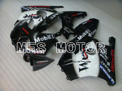 HONDA CBR 250RR MC22 1990-1998 Injection ABS Fairing - West - Black White - MFS4571 - Fairings Kit