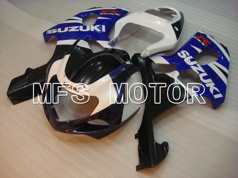 Suzuki GSXR600 2001-2003 Injection ABS Fairing - Factory Style - Black Wihte Blue - MFS4640 - Fairings Kit