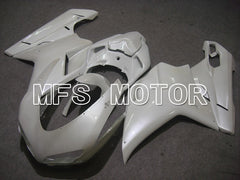 Ducati 848 / 1098 / 1198 2007-2011 Injection ABS Fairing - Factory Style - Pearl White - MFS4732 - Fairings Kit
